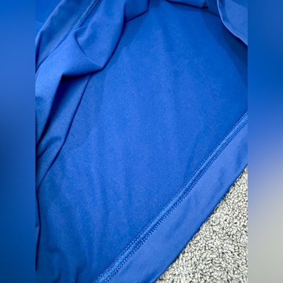 Peter Millar Forge Performance Quarter-Zip- Size Large-Blue - Picture 6 of 7